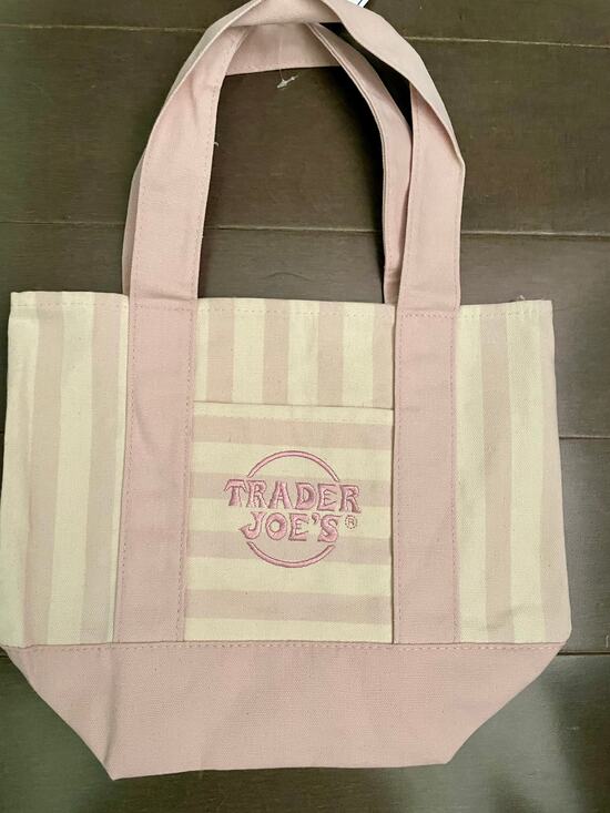 Trader Joe's Handbags - Pink Trader Joe's 2026 Summer Mini Tote Exclusive